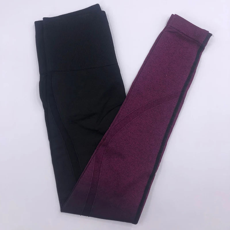 Women Workout Clothes Gym Wear Tracksuits Yoga Jogging Track Outfit Legging Long Sleeves Shirts Suits