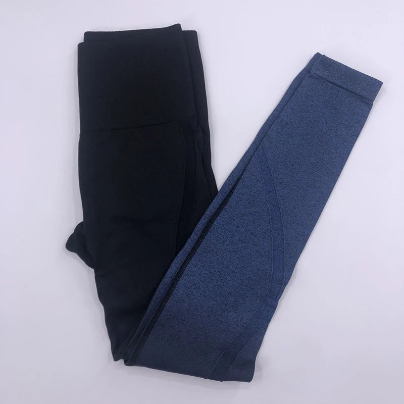 Women Workout Clothes Gym Wear Tracksuits Yoga Jogging Track Outfit Legging Long Sleeves Shirts Suits