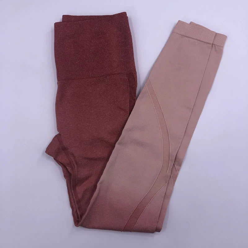 Women Workout Clothes Gym Wear Tracksuits Yoga Jogging Track Outfit Legging Long Sleeves Shirts Suits