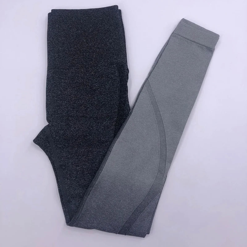 Women Workout Clothes Gym Wear Tracksuits Yoga Jogging Track Outfit Legging Long Sleeves Shirts Suits